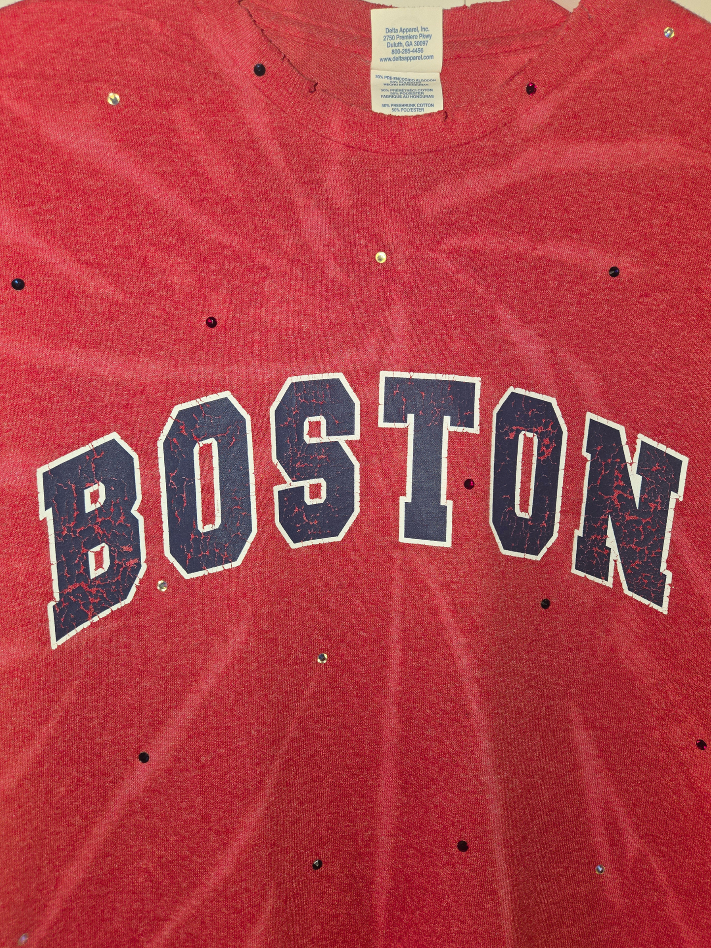 Boston Red Sox Crop Top- Large