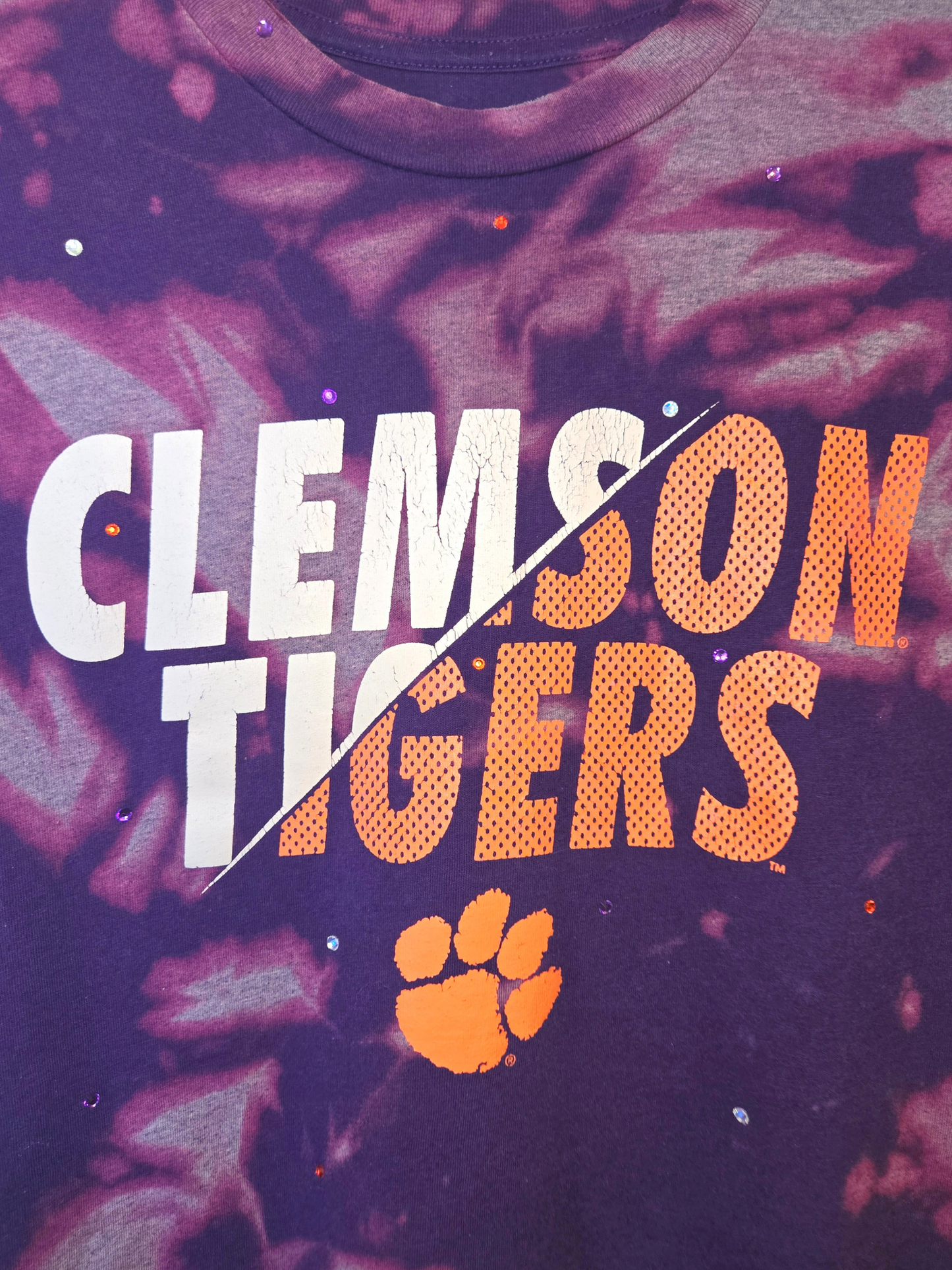 Clemson Tigers Crop Top- Large