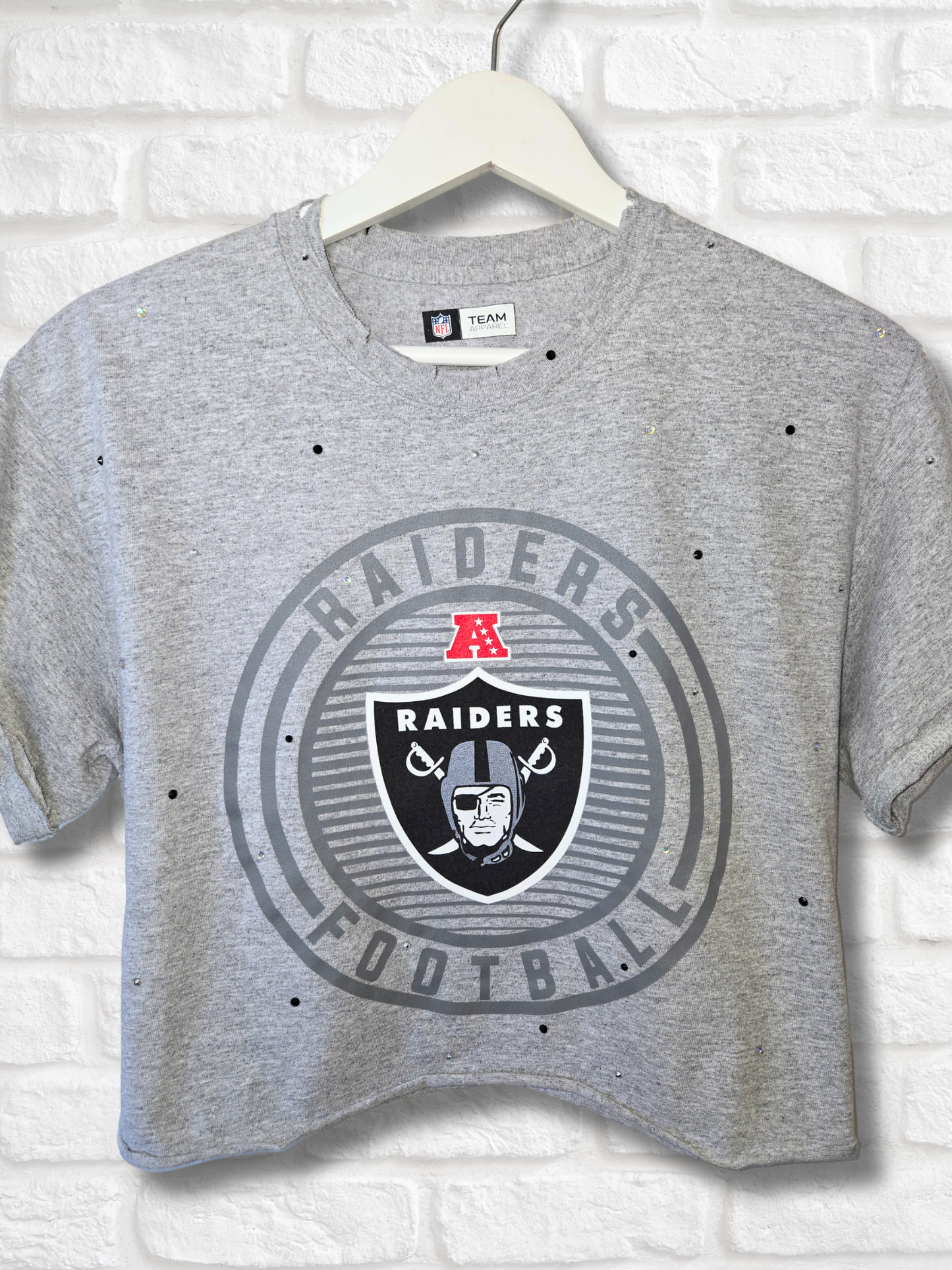 Las Vegas Raiders Crop Top- Medium