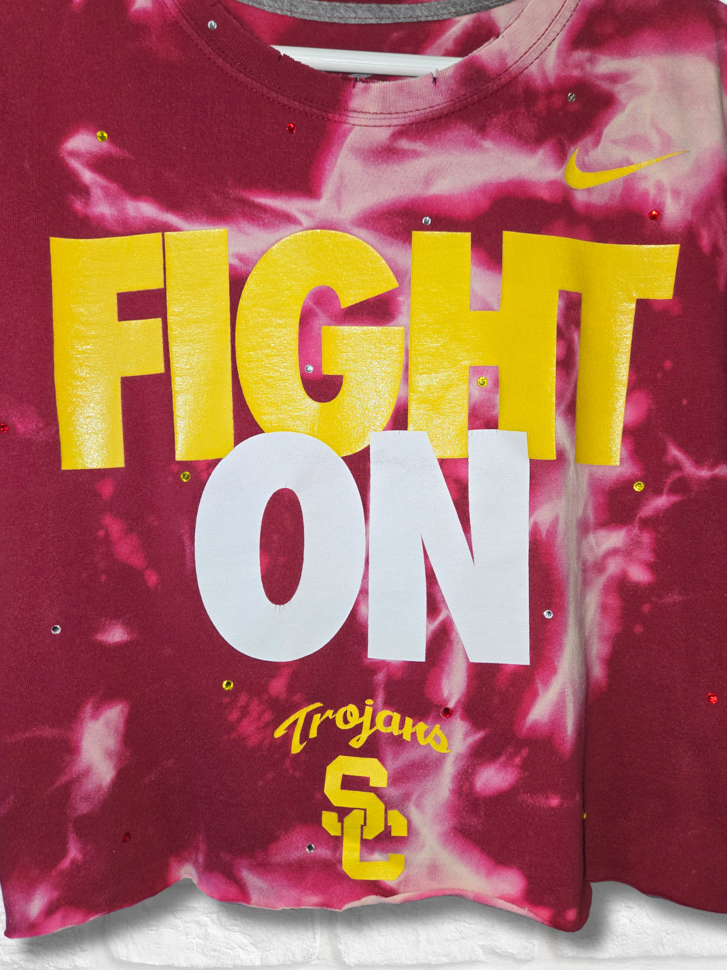 USC Trojans Crop Top- Medium