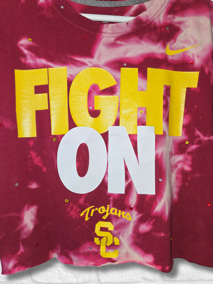 USC Trojans Crop Top- Medium