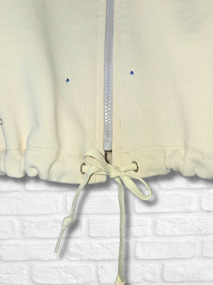 San Diego Padres HK Crop Zip-Up Sweatshirt