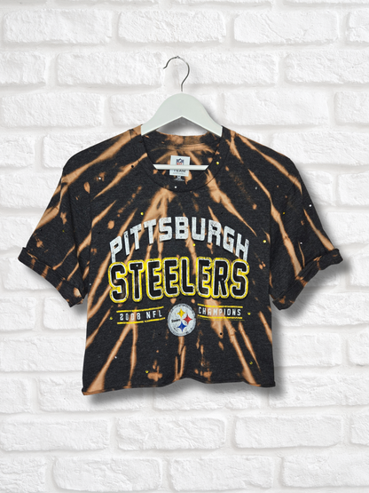 Pittsburgh Steelers Crop Top- Medium