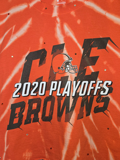 Cleveland Browns Crop Top- M/L