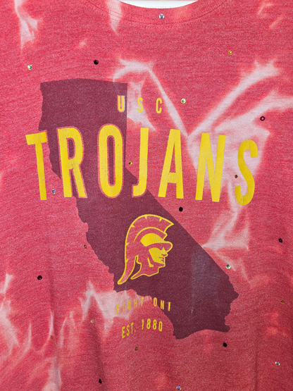 USC Trojans Crop Top- XL