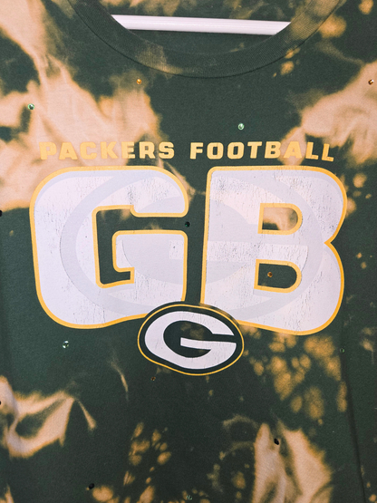 Green Bay Packers Crop Top- XL