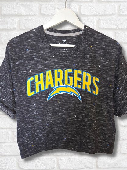 Los Angeles Chargers Crop Top- Medium