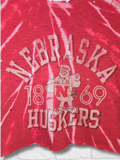 Nebraska Cornhuskers Crop Top- Medium