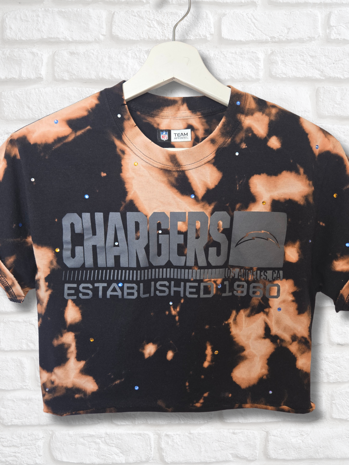 Los Angeles Chargers Crop Top