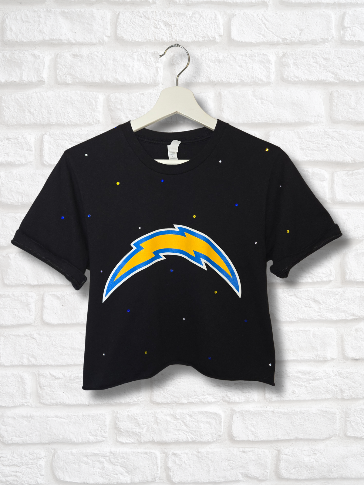 Los Angeles Chargers Crop Top- Medium