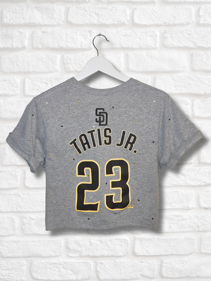 San Diego Padres Crop Top- Small