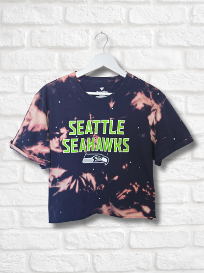 Seattle Seahawks Crop Top- XL