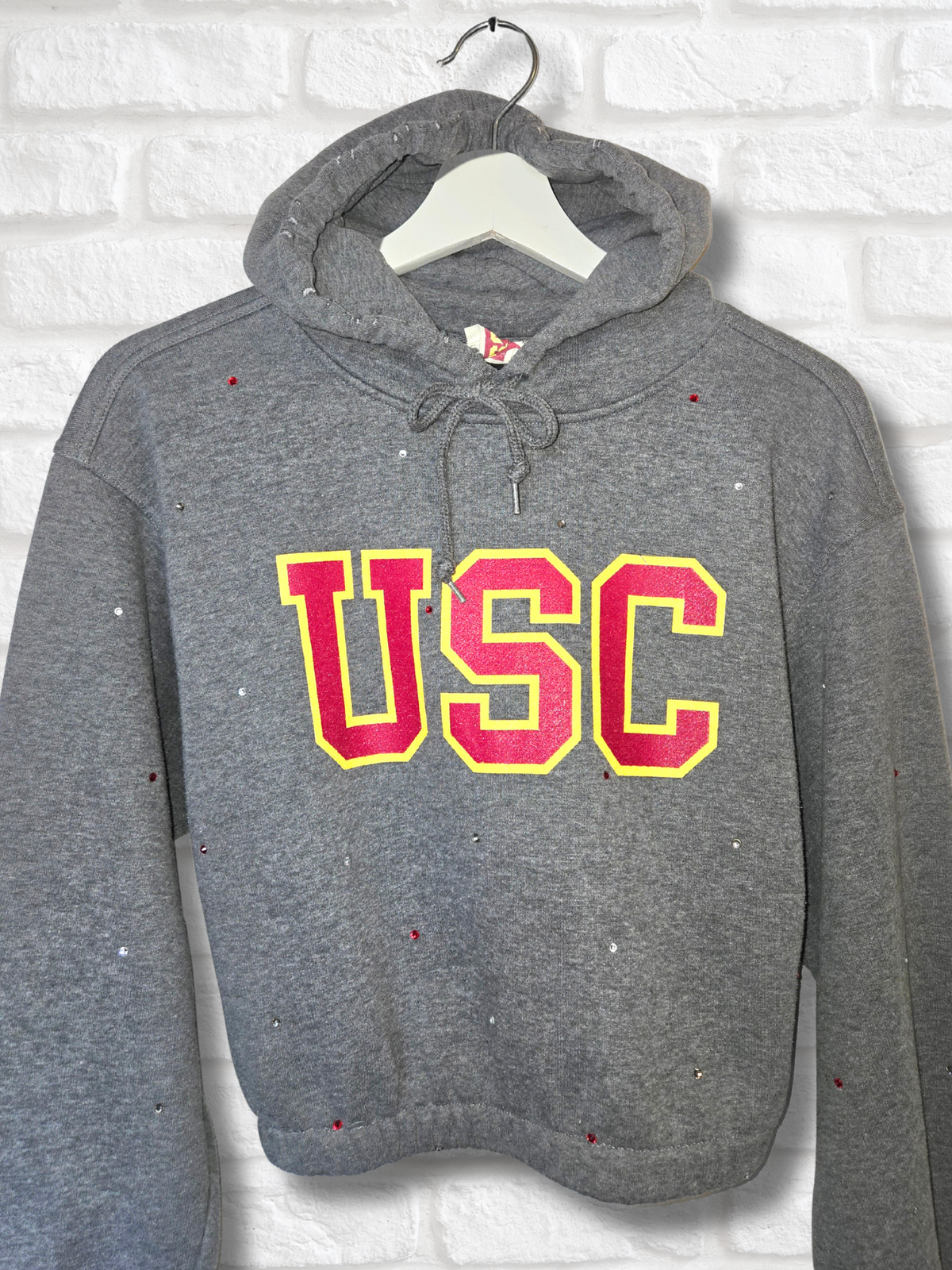 USC Trojans Crop Hoodie- Large