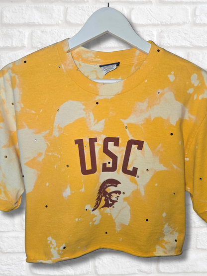 USC Trojans Crop Top- Small