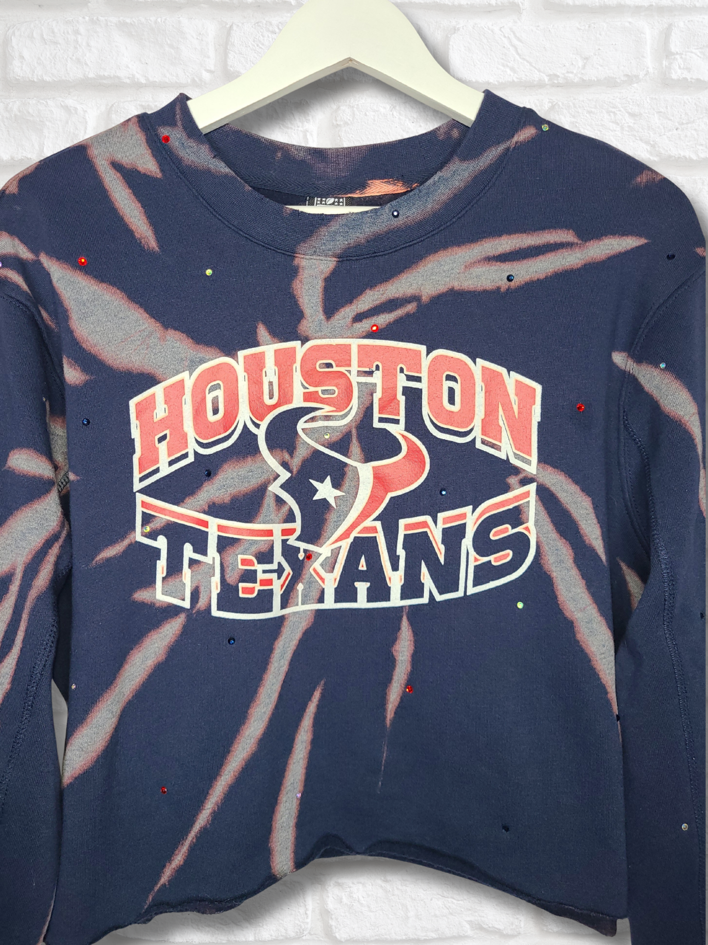 Houston Texans Crop Sweatshirt