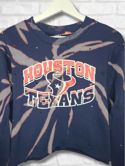 Houston Texans Crop Sweatshirt