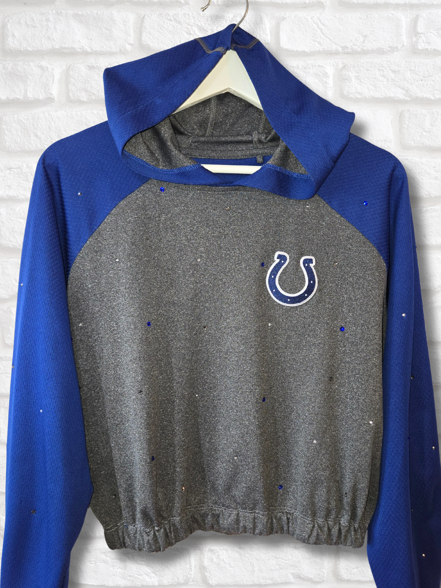 Indianapolis Colts Banded Bottom Crop Top