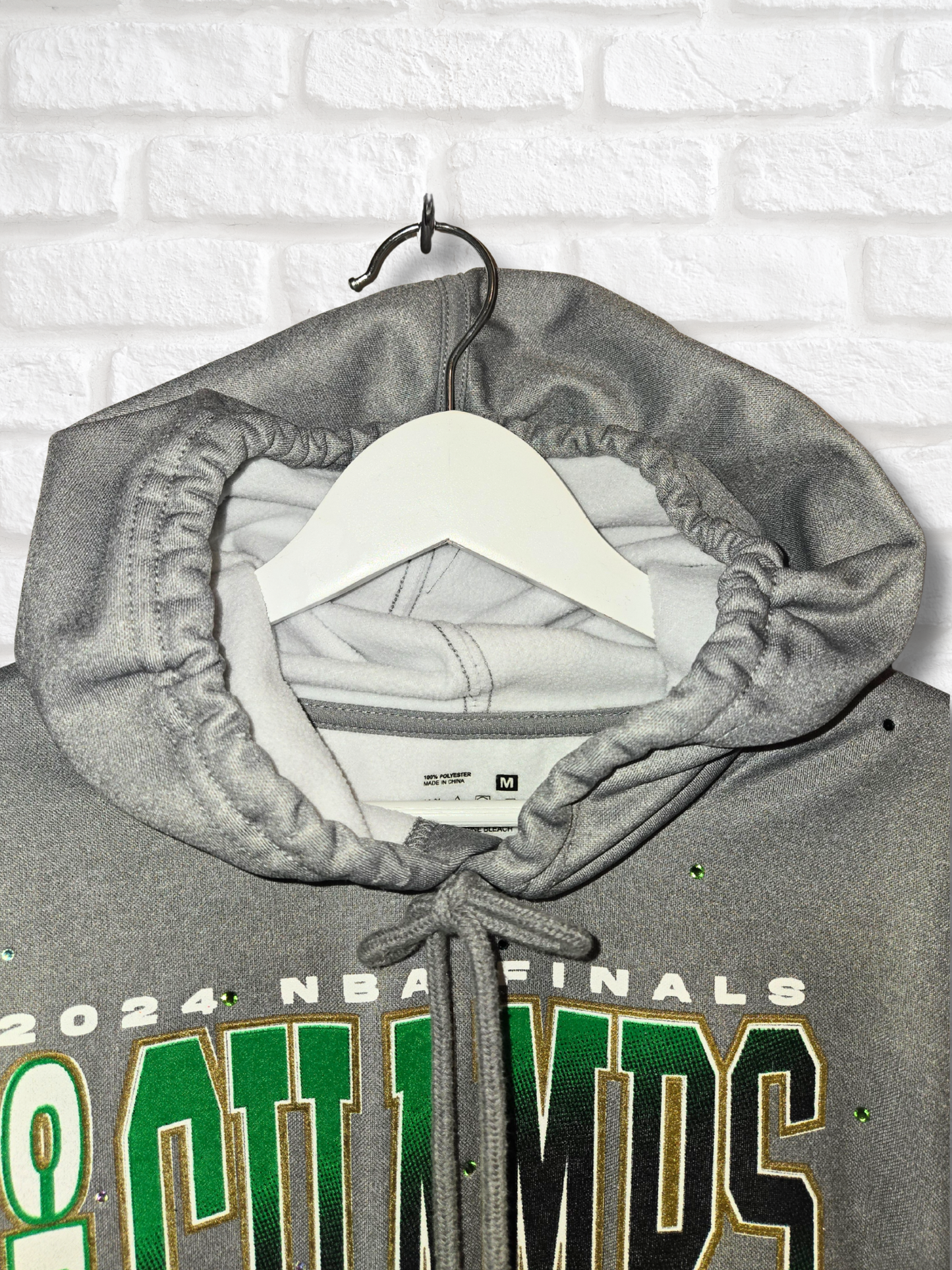 Boston Celtics Crop Hoodie - Medium