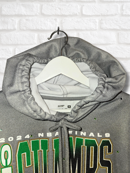 Boston Celtics Crop Hoodie - Medium