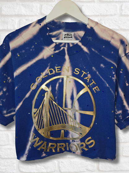 Golden State Warriors Crop Top - Large