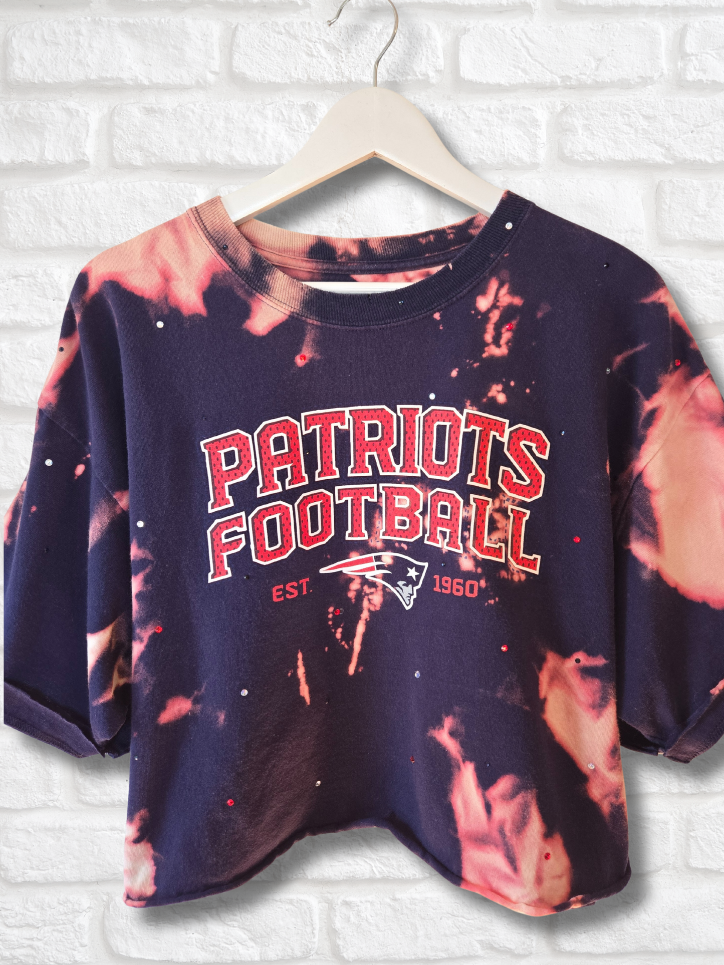 New England Patriots Crop Top