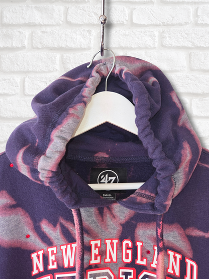 New England Patriots Crop Hoodie