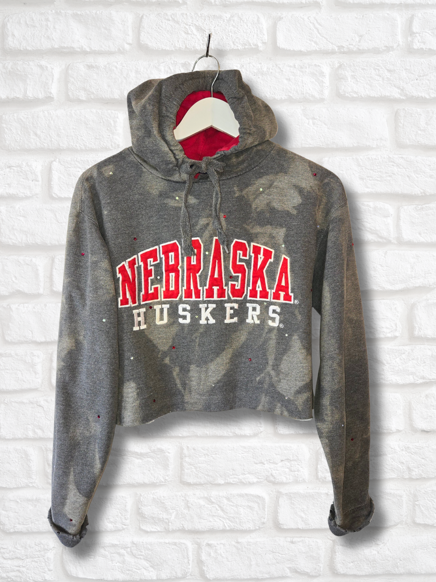 Nebraska Cornhuskers Crop Hoodie
