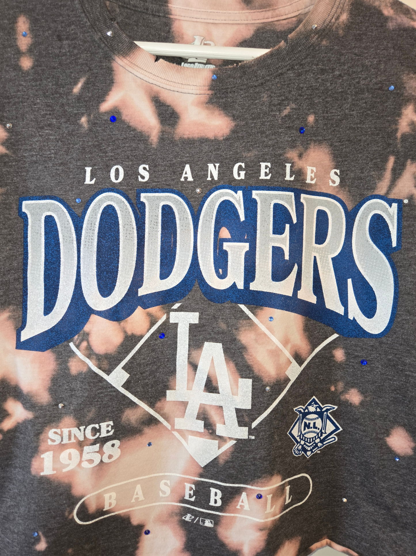 Los Angeles Dodgers Crop Top  - Large