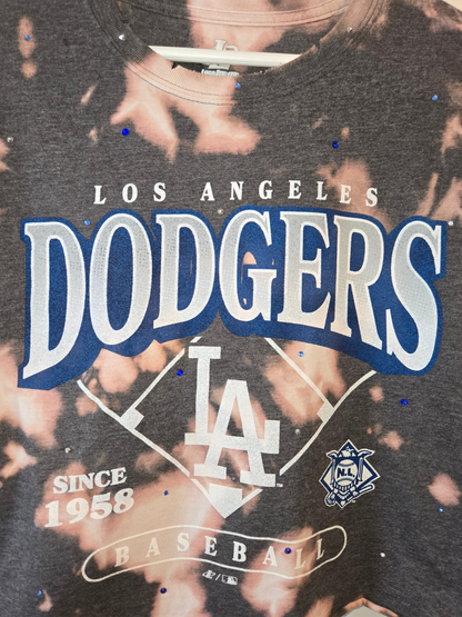 Los Angeles Dodgers Crop Top  - Large