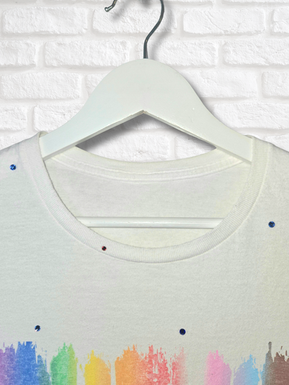 Minnesota Twins Pride Crop Top - Medium