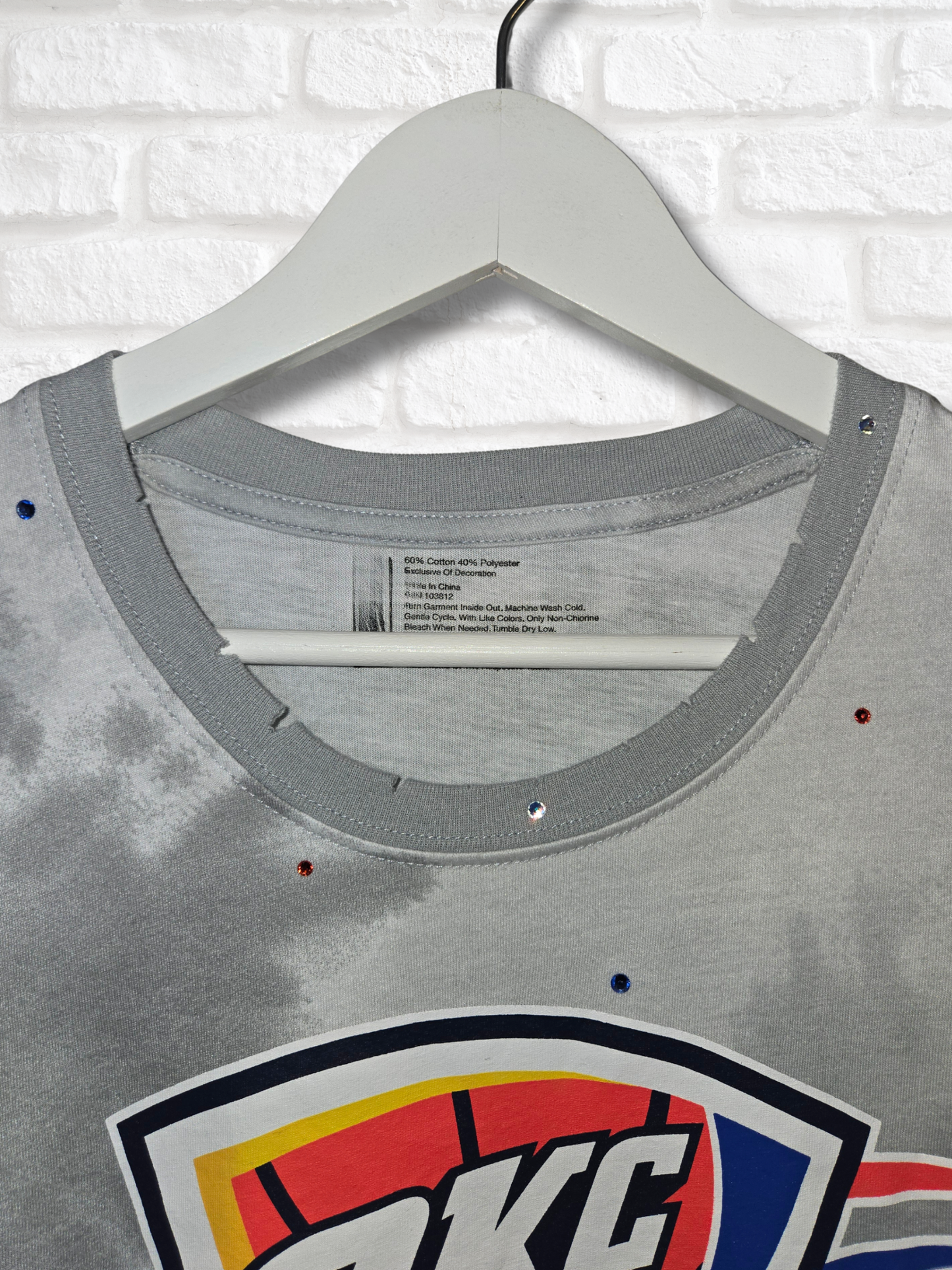 OKC Thunder Crop Top- Medium