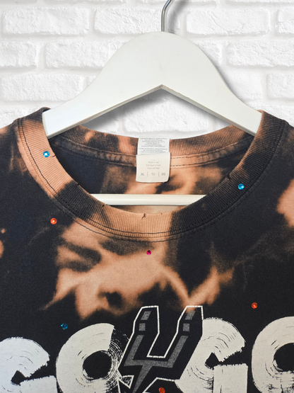 San Antonio Spurs Crop Top- XL