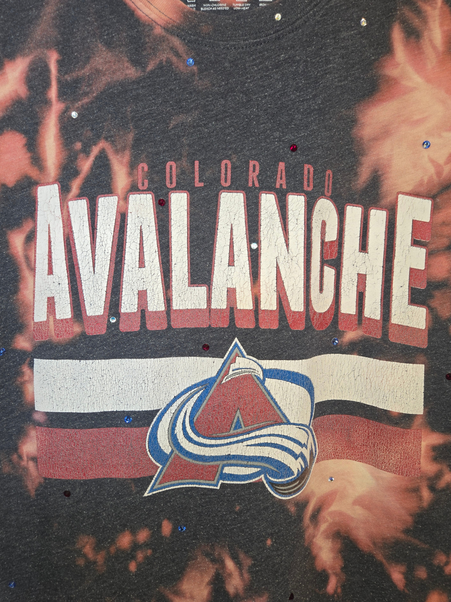 Colorado Avalanche Crop Top- Large