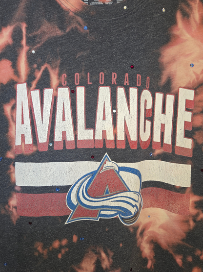 Colorado Avalanche Crop Top- Large