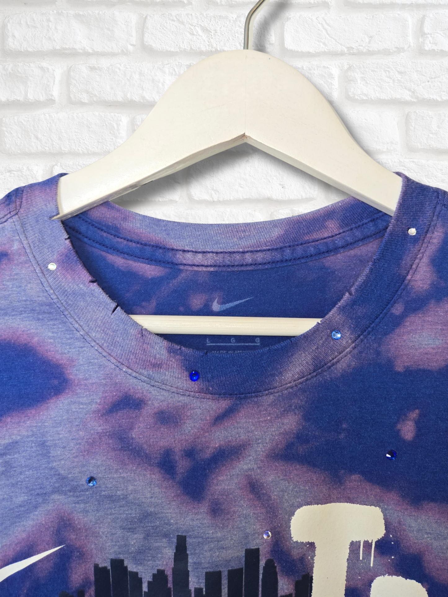 Los Angeles Dodgers Crop Top  - Large