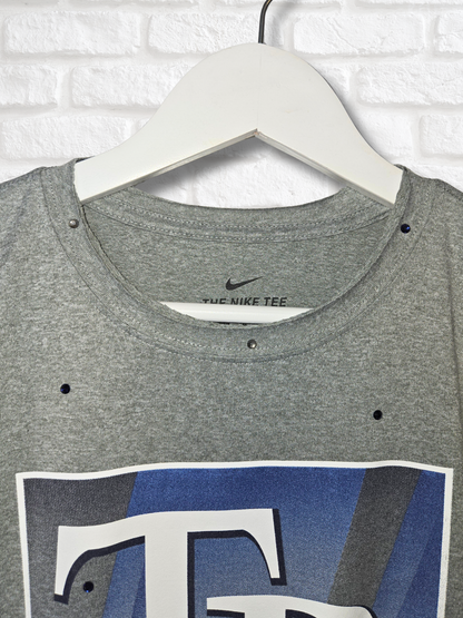 Tampa Bay Rays Ruffle Crop Top - Medium