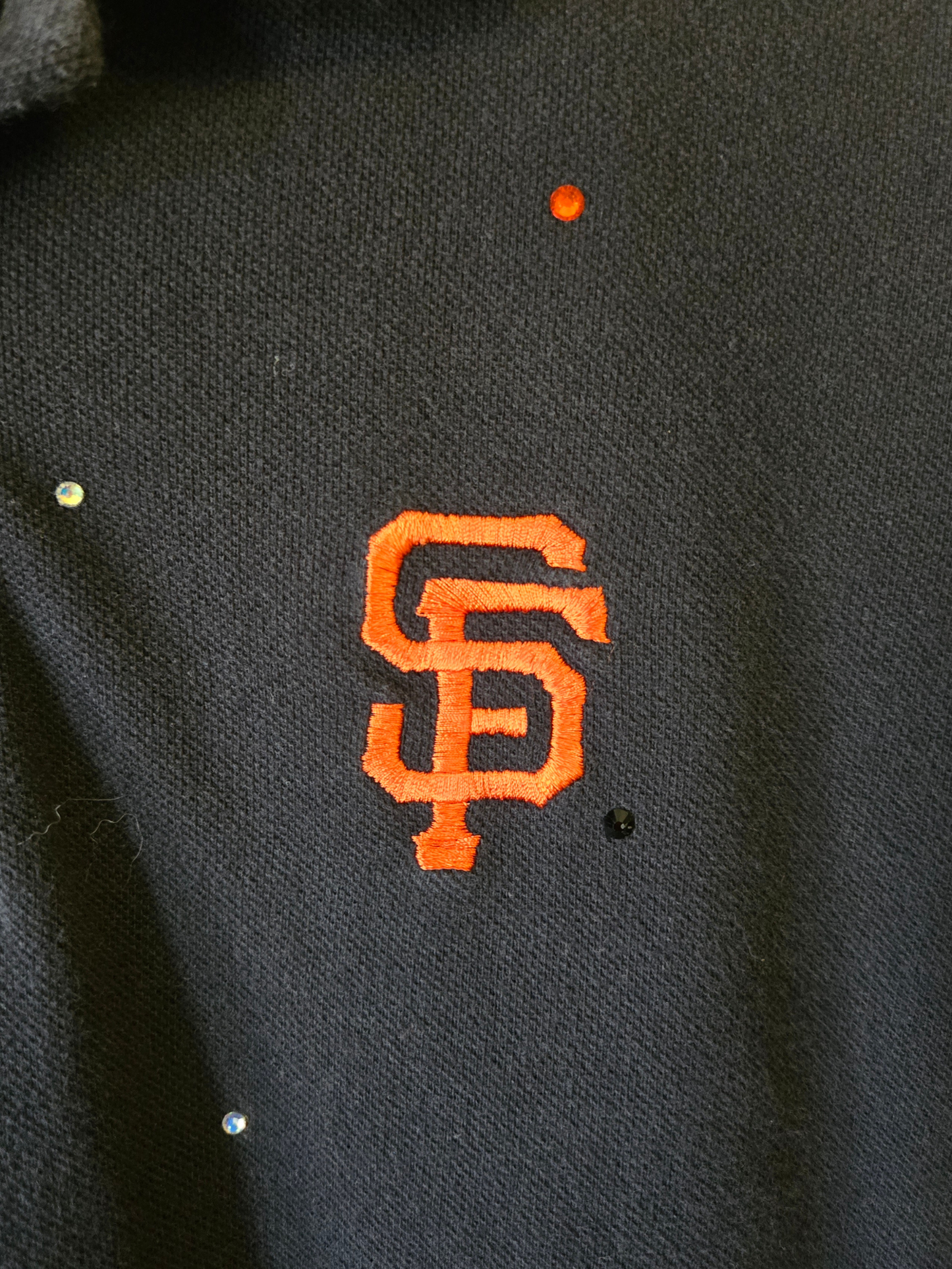 San Francisco Giants Crop Polo- Large