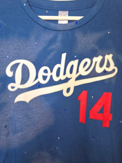 Los Angeles Dodgers Crop Top - XL