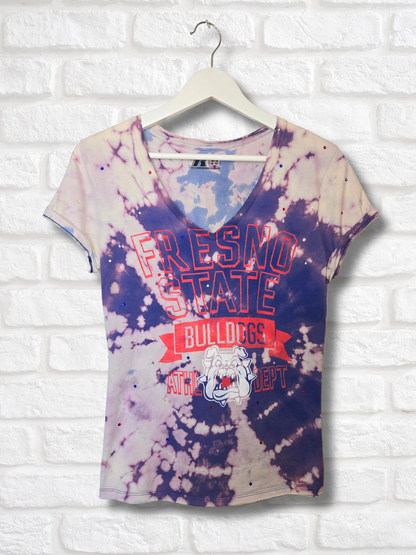 Fresno State Bulldogs Fitted Tee- Medium