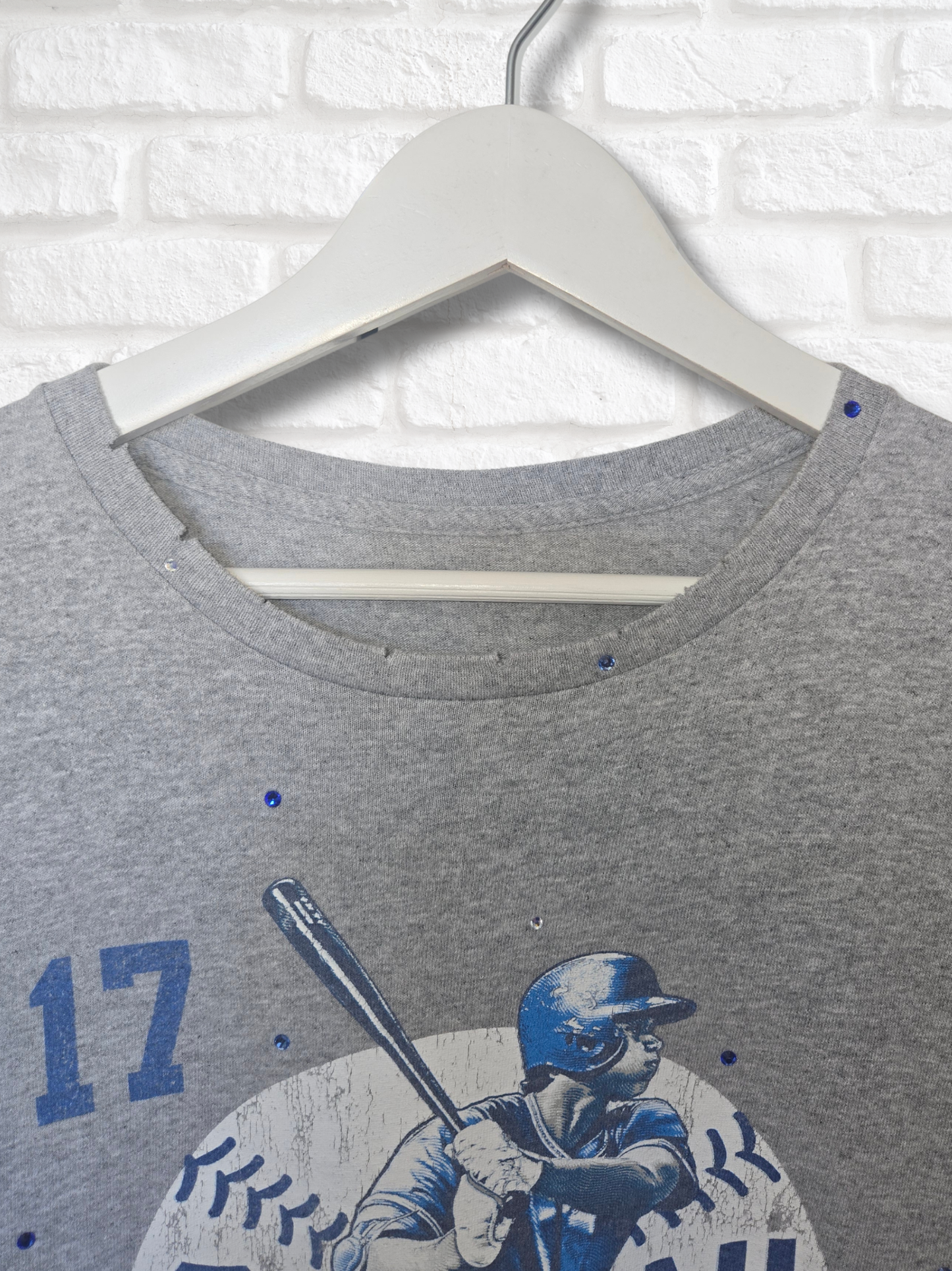 Los Angeles Dodgers Crop Top  - Large