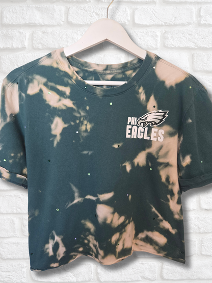 Philadelphia Eagles Crop Top- Medium