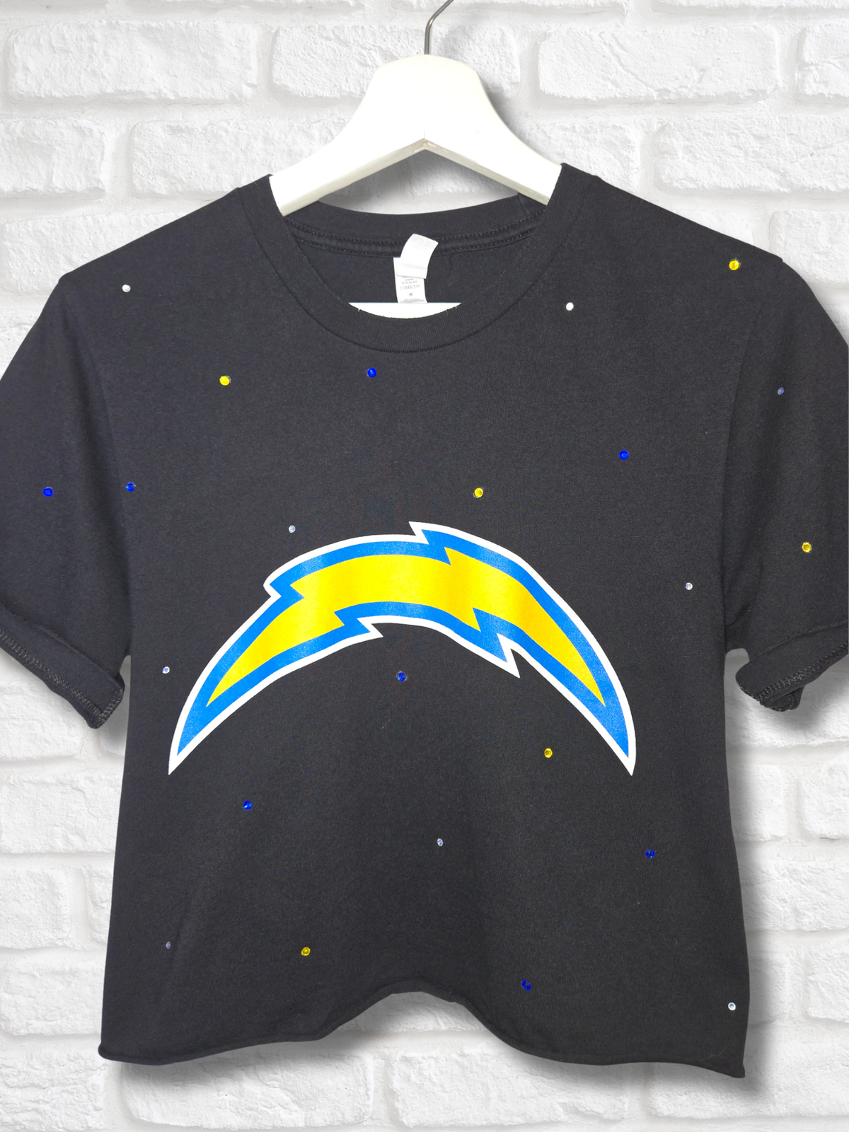 Los Angeles Chargers Crop Top- Medium