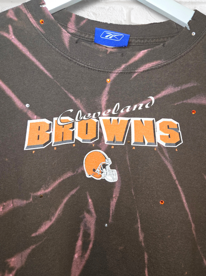 Cleveland Browns Crop Top- Small