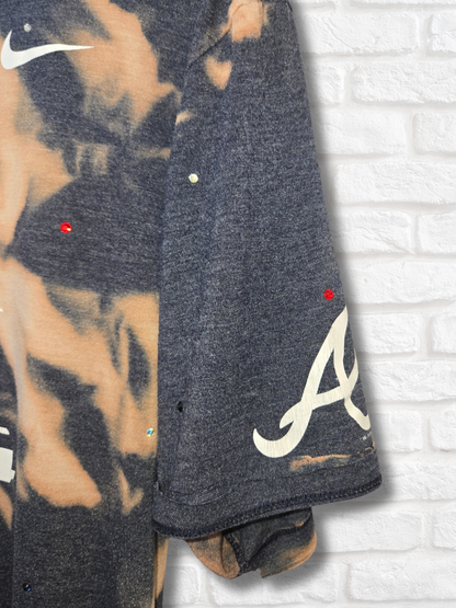 Atlanta Braves Crop Top- Large