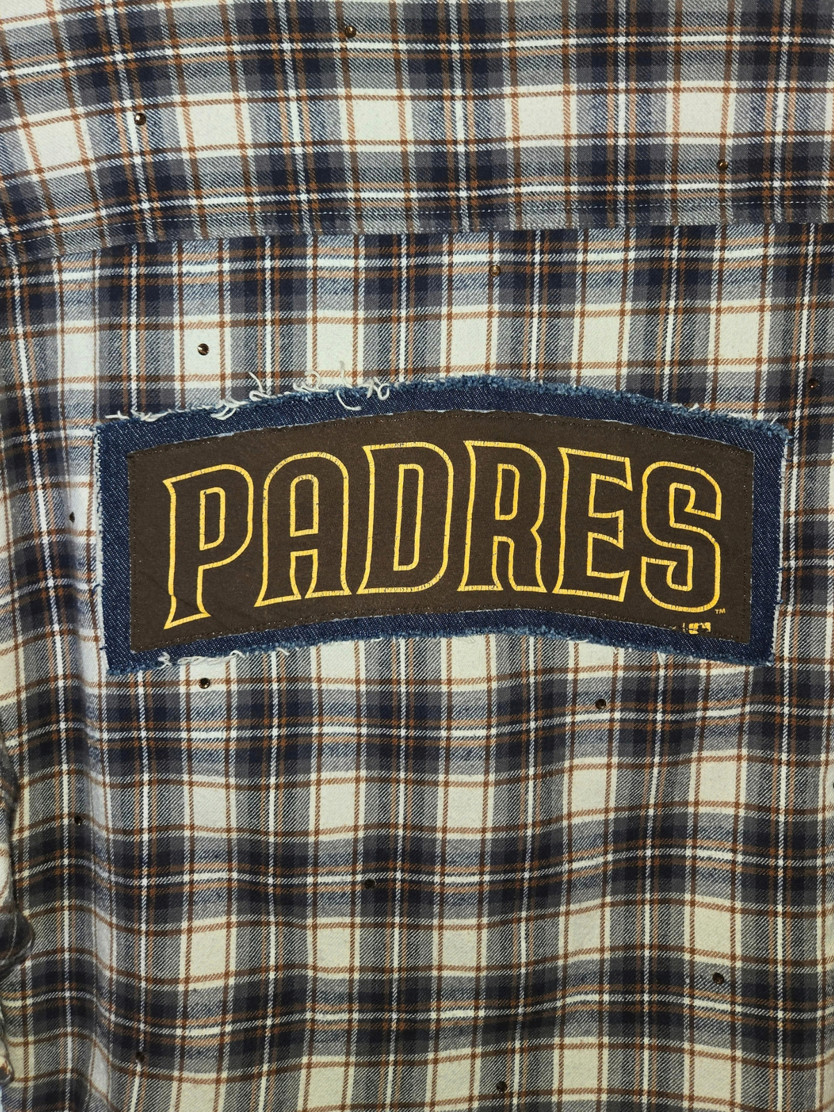 San Diego Padres Crop Flannel- Large