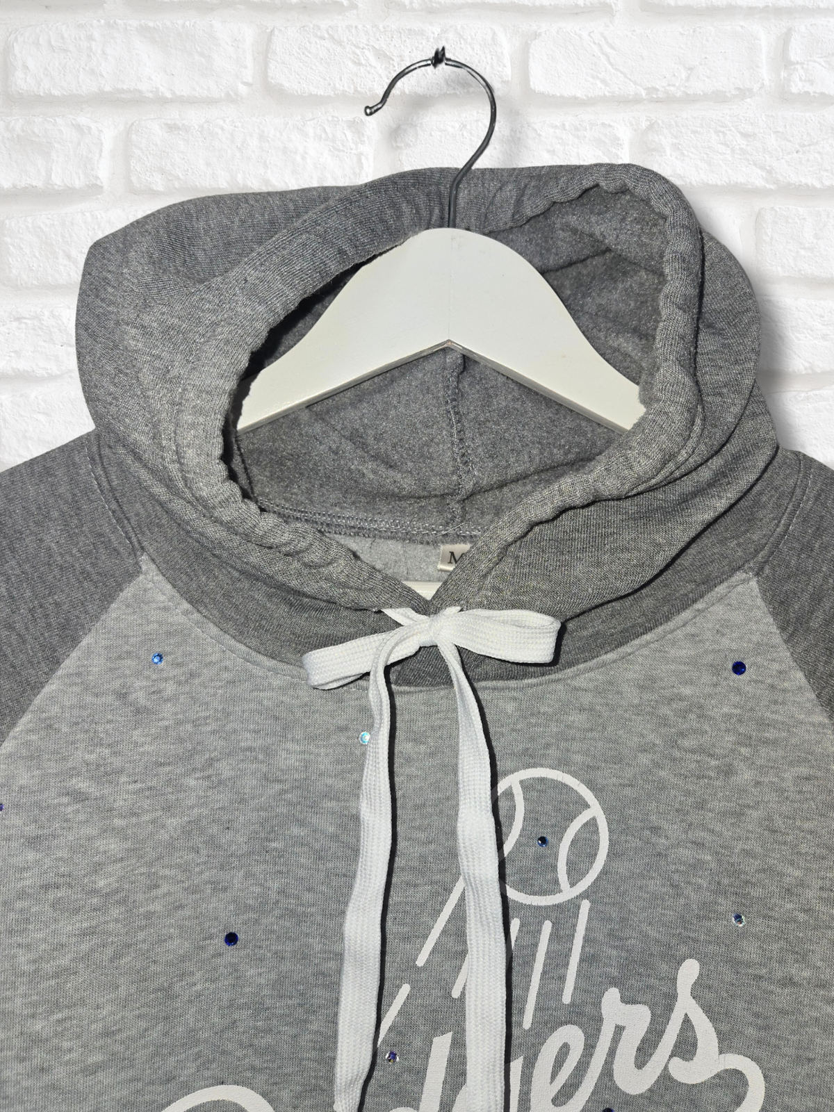 Los Angeles Dodgers Crop Hoodie
