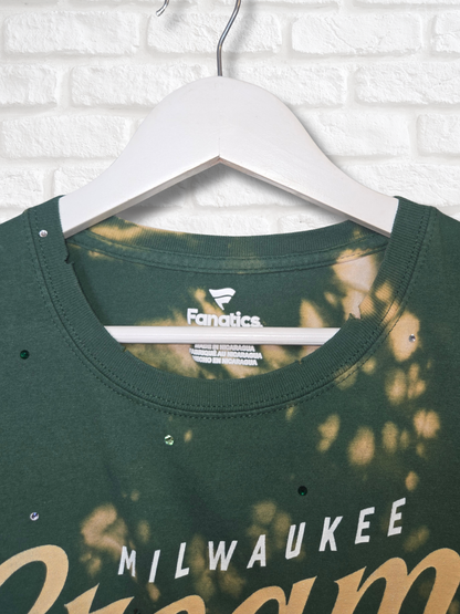 Milwaukee Bucks Crop Top- Medium
