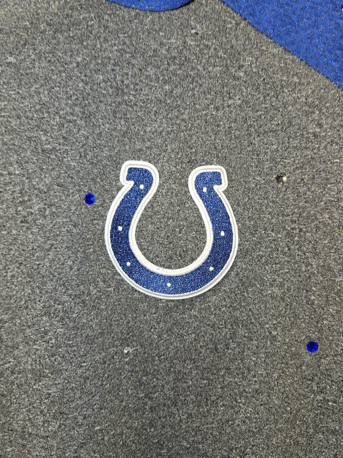Indianapolis Colts Banded Bottom Crop Top