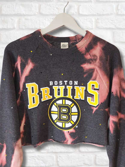 Boston Bruins Crop Sweatshirt - Small