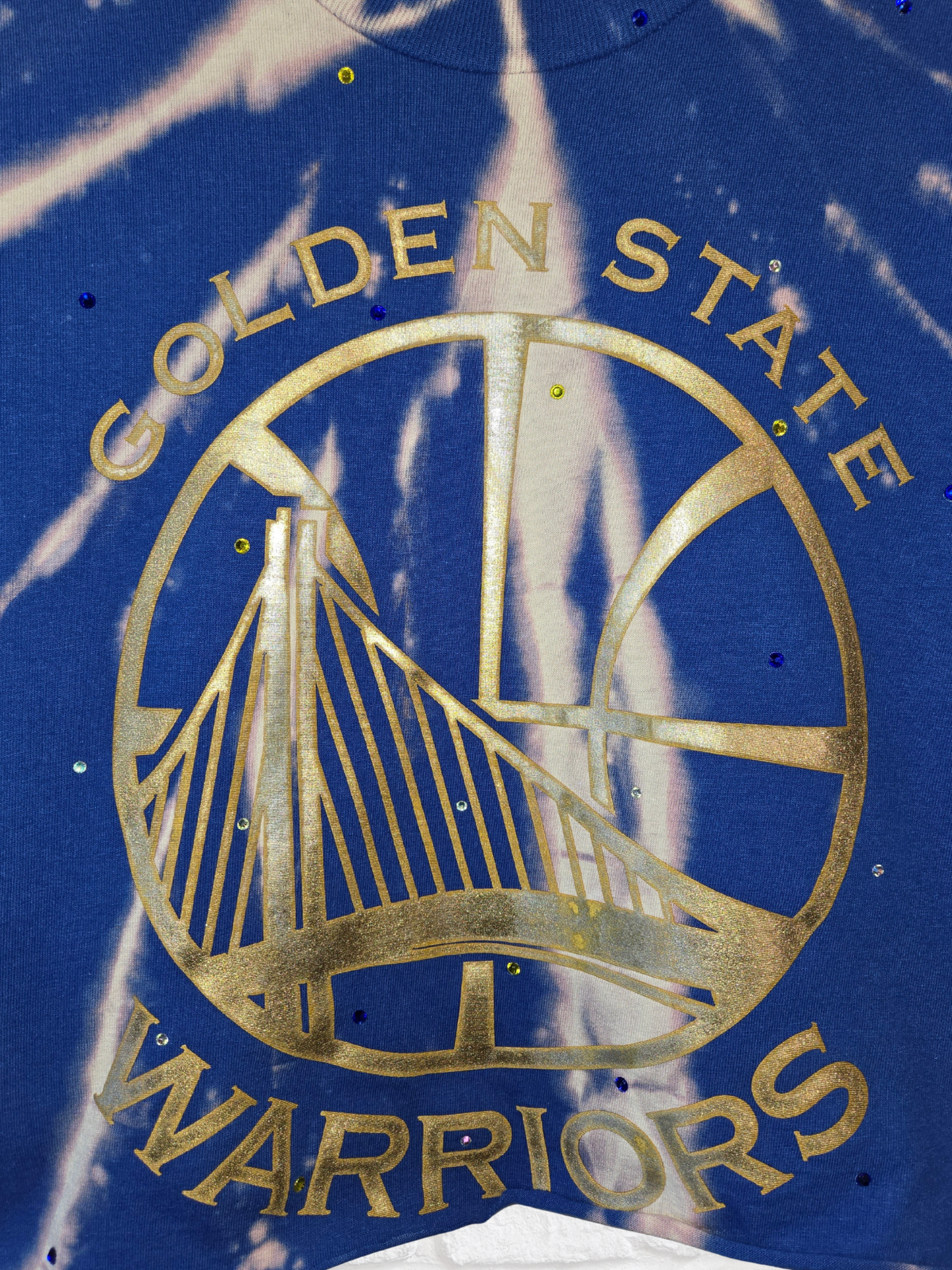 Golden State Warriors Crop Top - Large